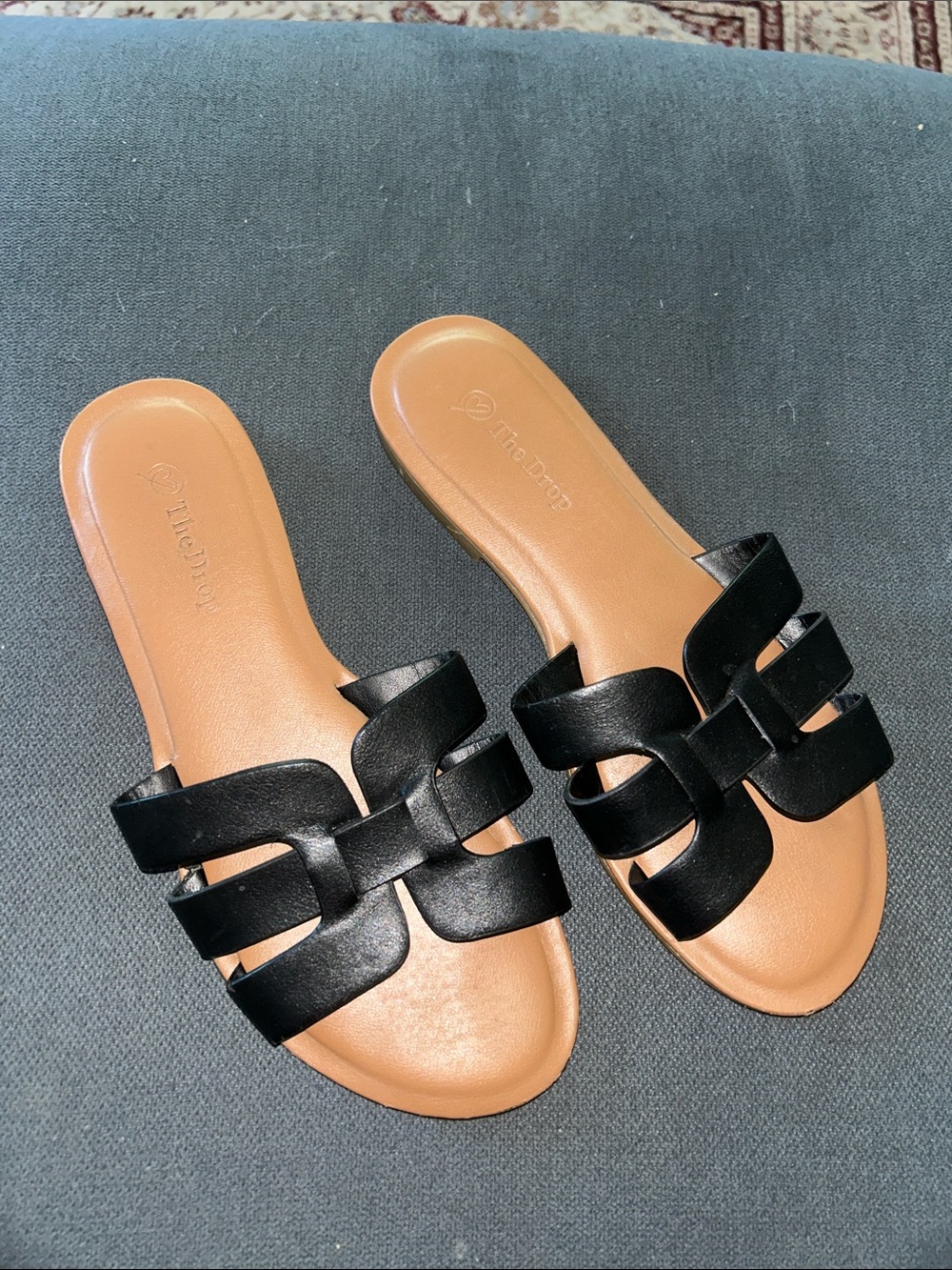 Women's Black Slide Sandals